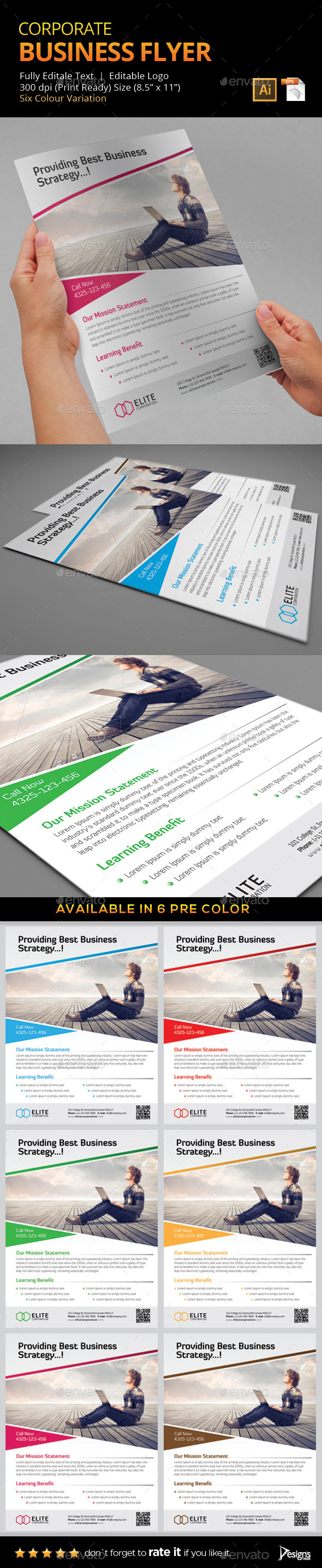 Flyer - Multipurpose Business Flyer 6 - Flyers Print Templates