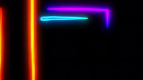 Light scribble abstract background Loop