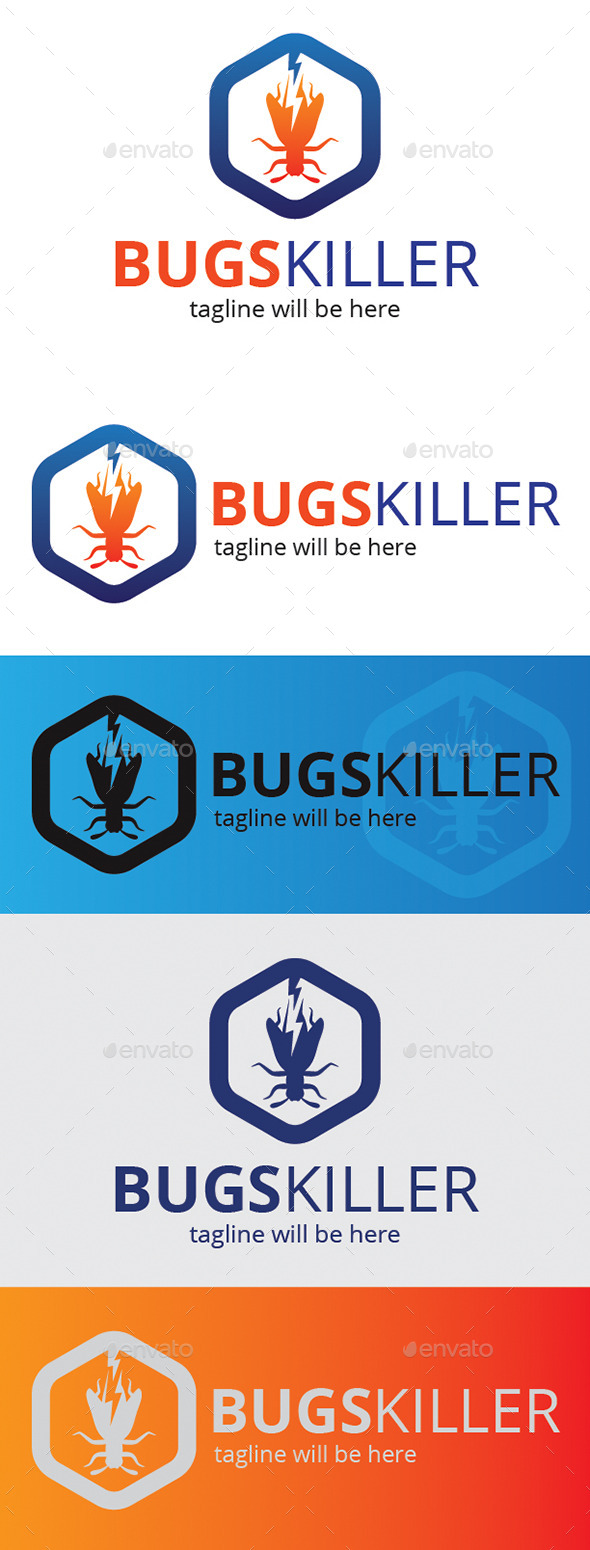 Bugs Killer - Logo Templates