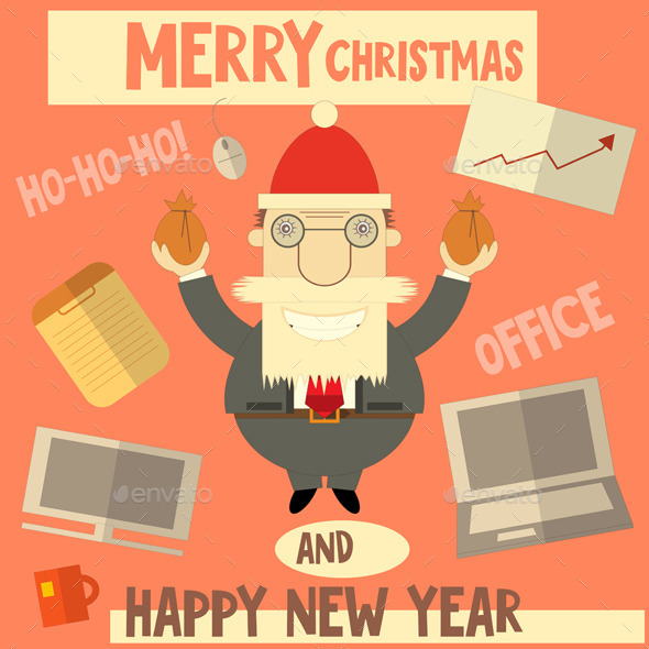 Merry Christmas Greeting Card - Christmas Seasons/Holidays
