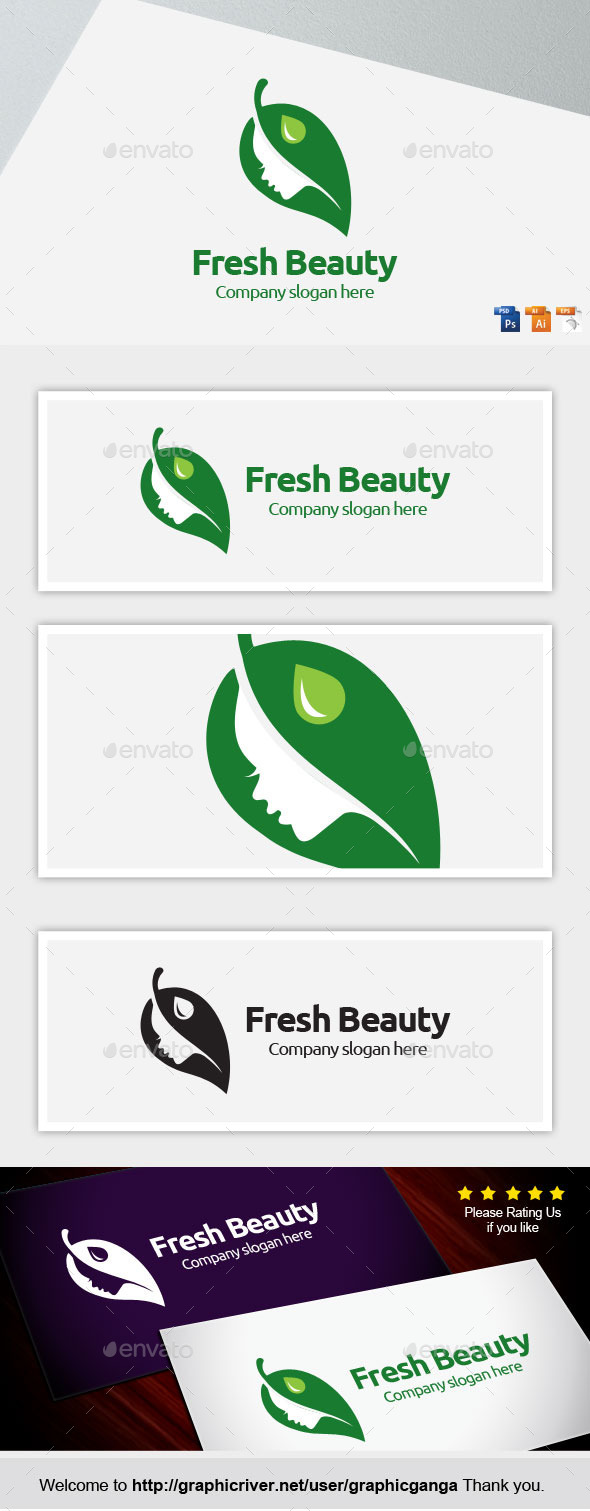 Fresh Beauty - Nature Logo Templates