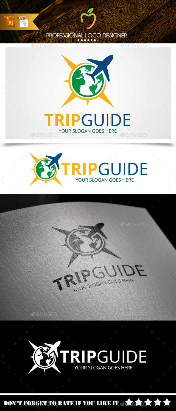 Trip Guide Logo - Symbols Logo Templates