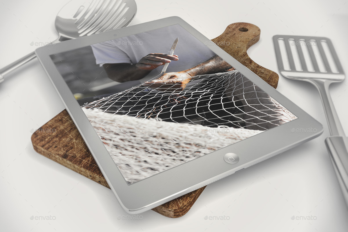 Tablets in The Kitchen, Graphics GraphicRiver