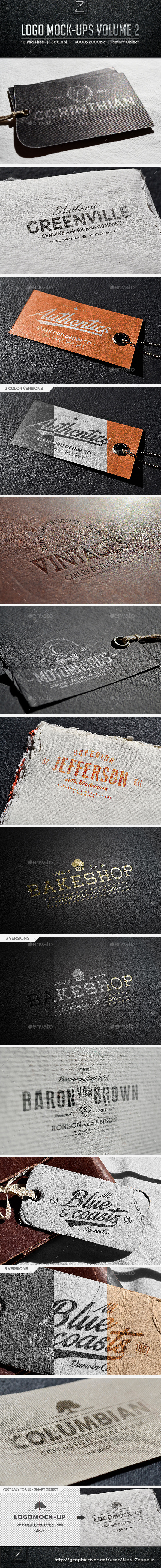 Logo Mock-ups Vol.2 - Logo Product Mock-Ups