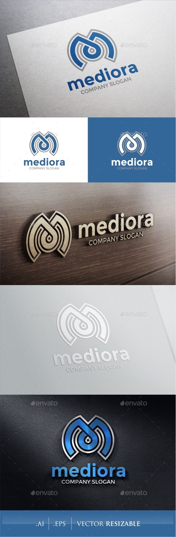 M Letter Logo - Letters Logo Templates