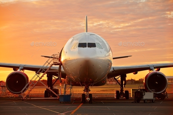 Aircraft service - Stock Photo - Images