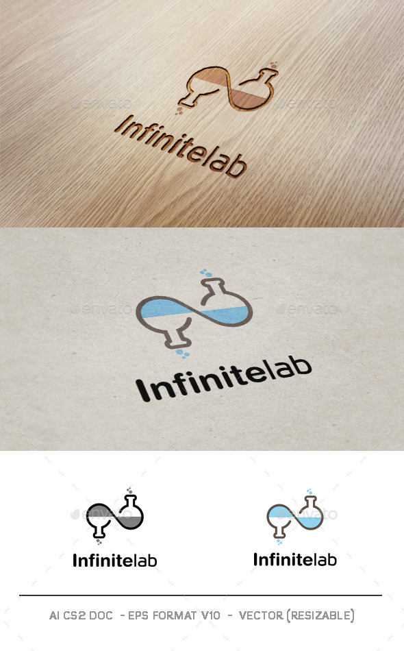 Infinite Lab logo - Symbols Logo Templates