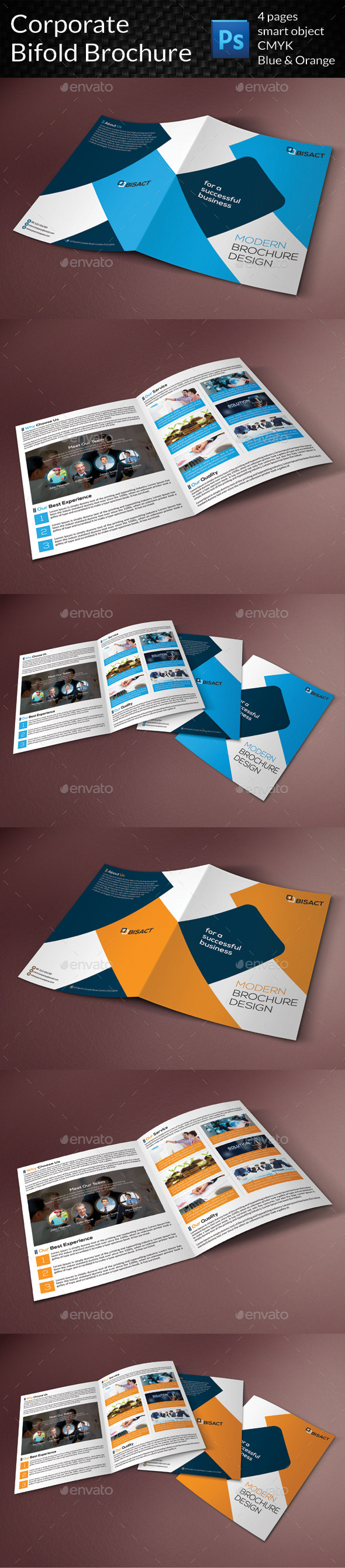 Corporate Bifold Brochure - Corporate Brochures