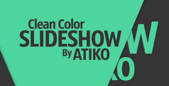 Clean Color Slideshow - VideoHive 9323956