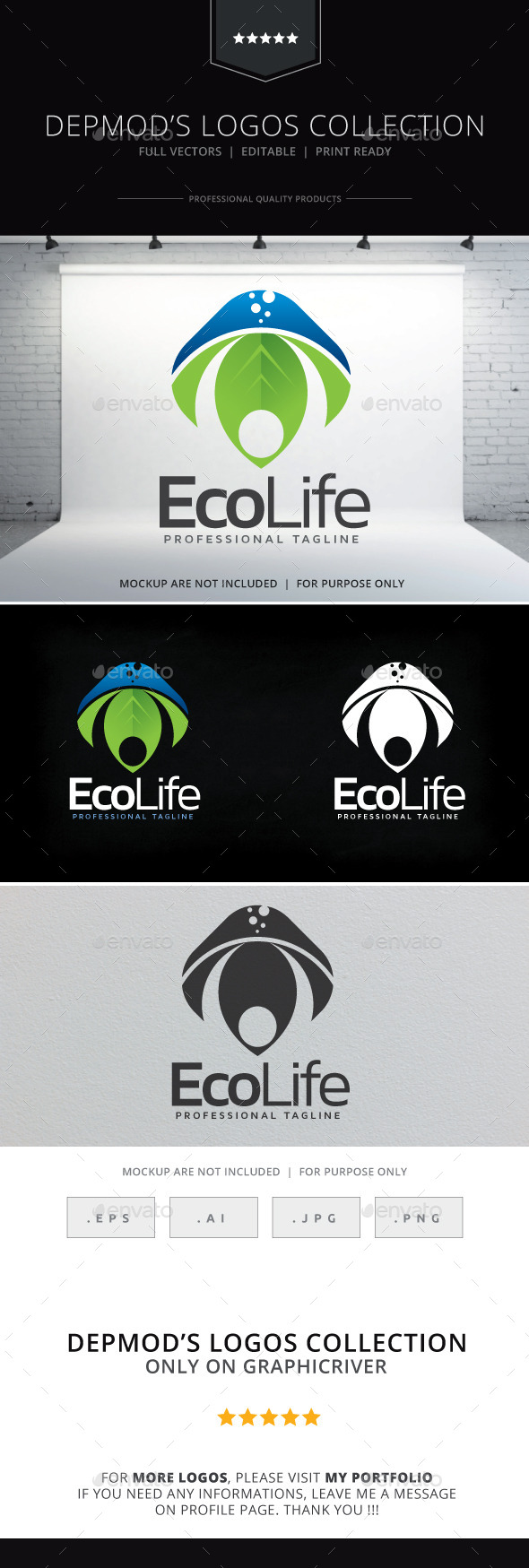 Eco Life V.02 Logo - Nature Logo Templates