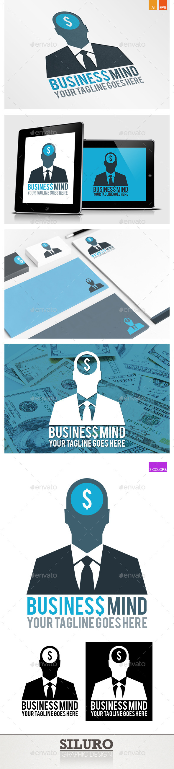 Business Mind II - Humans Logo Templates