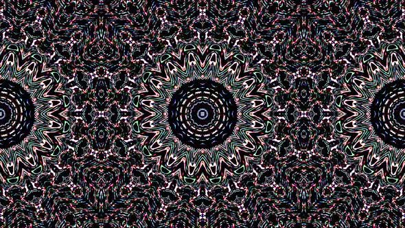 Bright abstract light governing full color, kaleidoscope alt