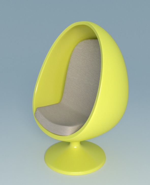 Chair Egg - 3Docean 9328002