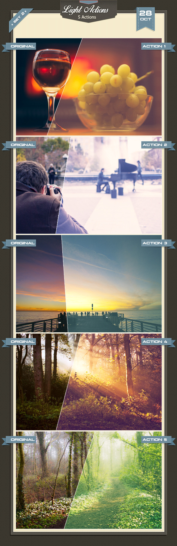 Light Actions II - Photo Effects Actions