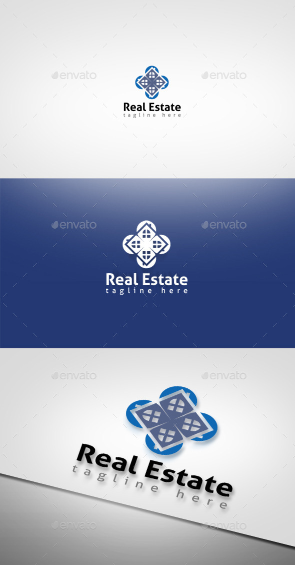 Real Estate - Buildings Logo Templates
