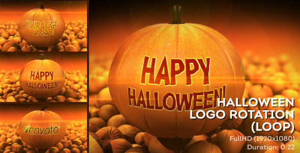 Halloween Logo Rotation - VideoHive 9287834