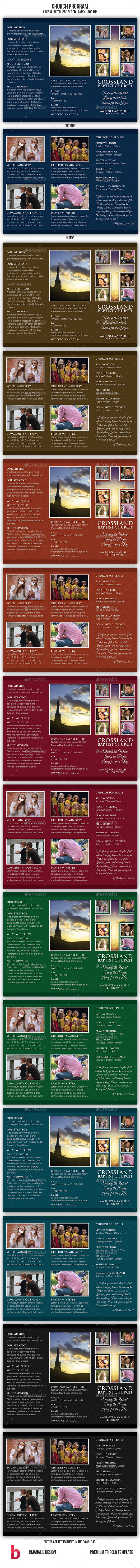 Church Program - Informational Brochures