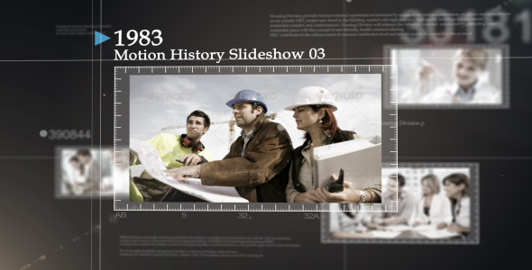 Motion History Slideshow - VideoHive 9335766