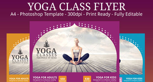 Yoga Flyer Template