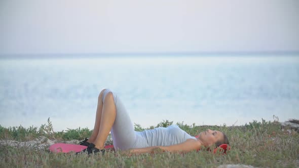 Woman Doing Exercises alt