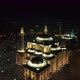 Konya Mevlana Mosque Complex Night Aerial View 6 - VideoHive Item for Sale