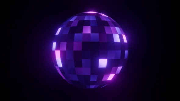 Purple Disco Ball alt