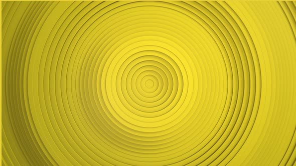 Sequential movement of the yellow circles rings