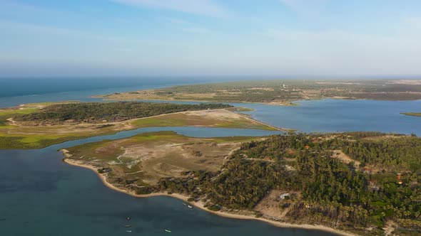 Blue Sea and Tropical Islands alt