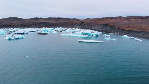 Jökulsárlón Glacier Lagoon in Iceland