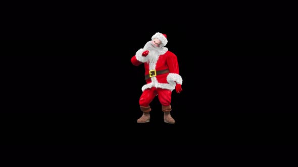 Santa Claus Dancing 4K alt