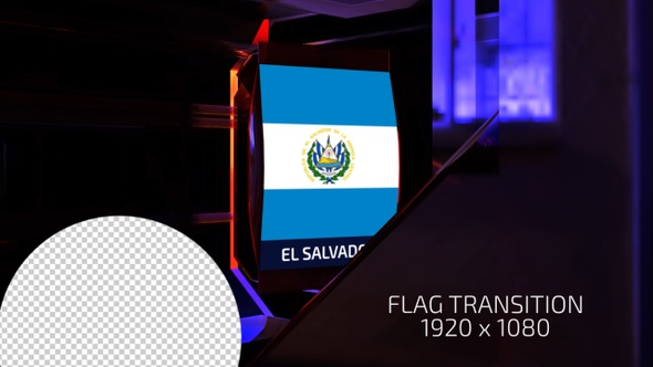 El Salvador Flag Transition alt