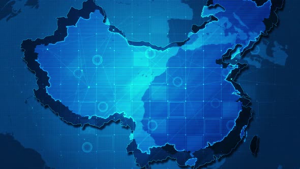 Business Map Technology China Concept alt