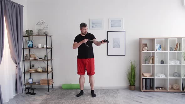 Hate Sport Puzzled Man Fitness Accessory Body alt