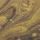 Macro Rotation Of Gold Paint Particles - VideoHive Item for Sale