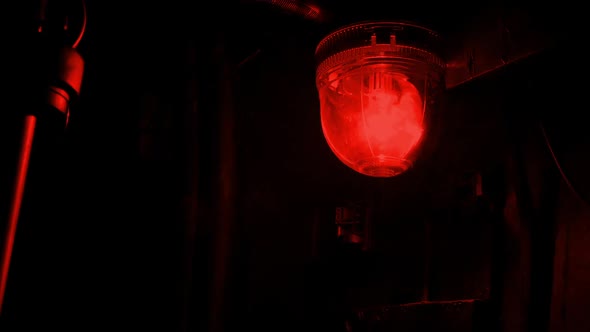 Red Alert Light Flashing Loop alt