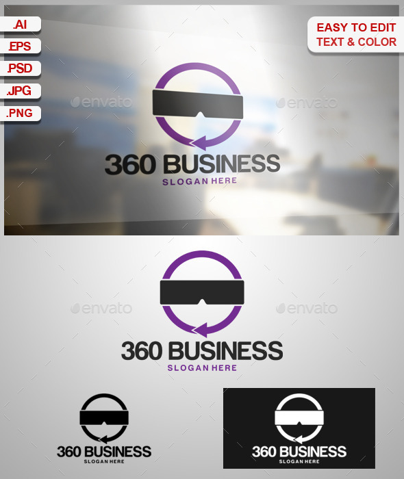 360 Business - Symbols Logo Templates