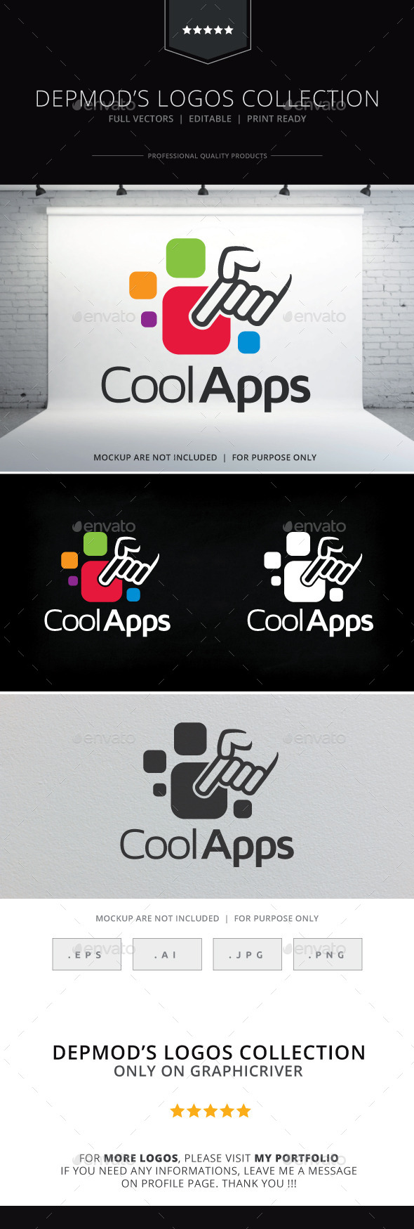 Cool Apps Logo - Symbols Logo Templates