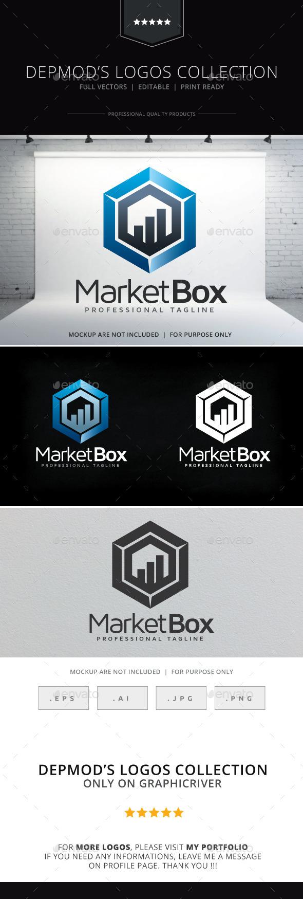 Market Box Logo - Symbols Logo Templates