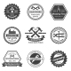 Carpentry Emblems Set, Vectors | GraphicRiver