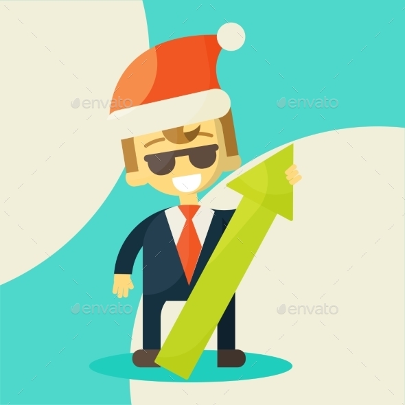 Businessman, Success in Work. - Business Conceptual