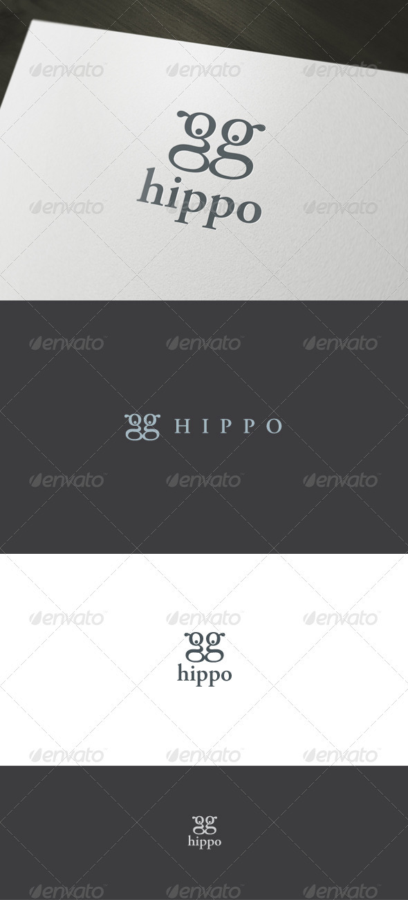 Hippo Logo - Letters Logo Templates