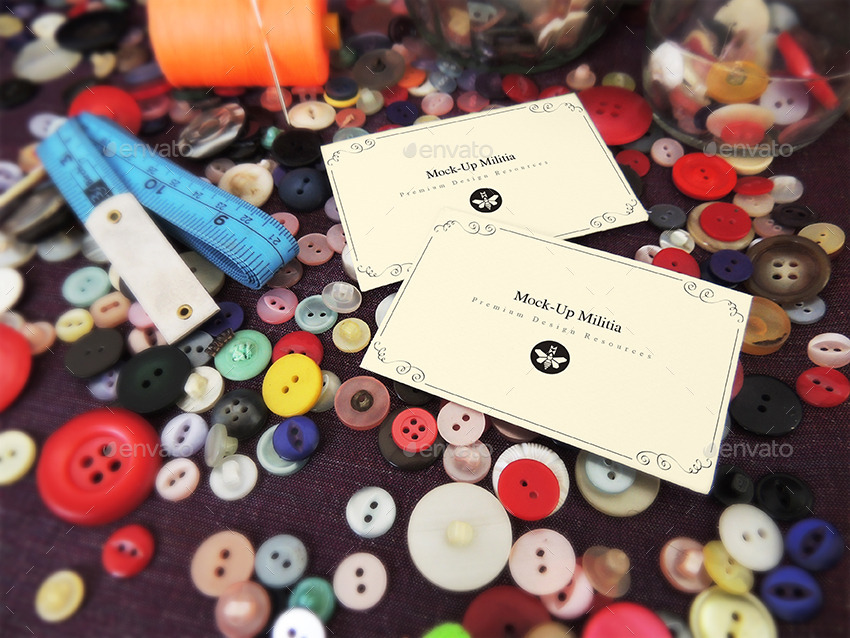 Download Business Card Mock-Up | Craft | Sewing | Tailor by Mock-Up ...