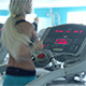 Woman Running in the Gym - VideoHive Item for Sale