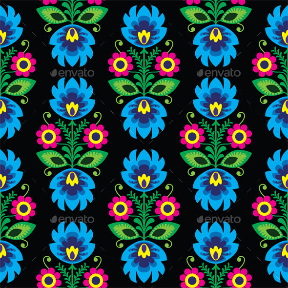 Folk Pattern - Patterns Decorative