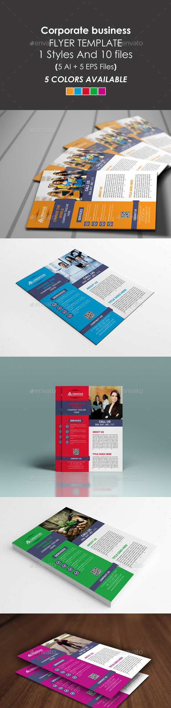Corporate Flyer Template - Corporate Flyers