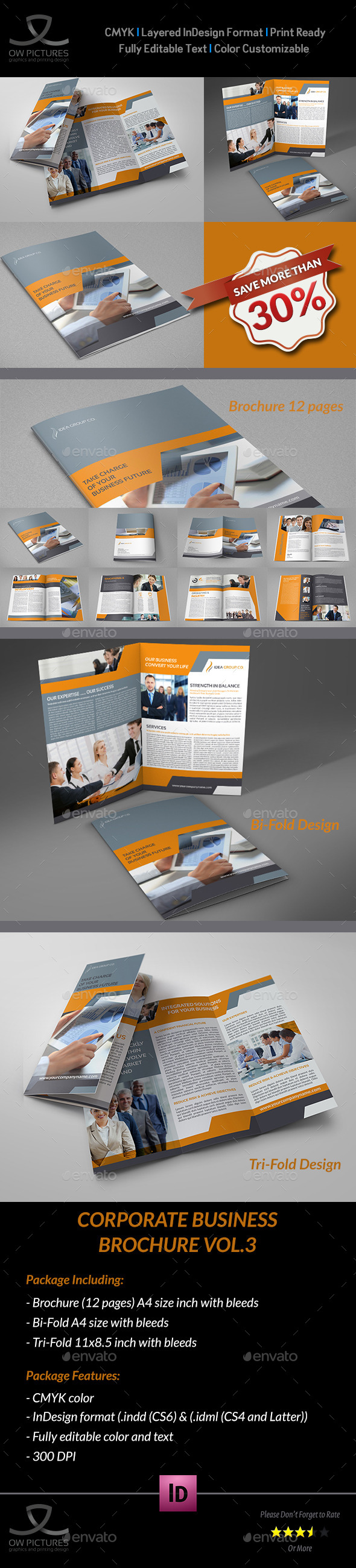 Company Brochure Bundle Vol.3 - Corporate Brochures