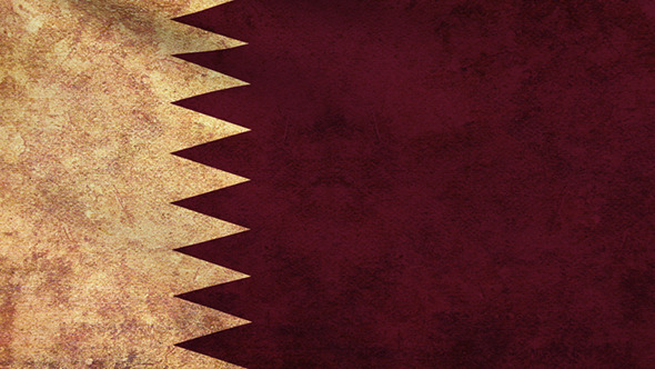 Qatar Flag 2 Pack – Grunge and Retro