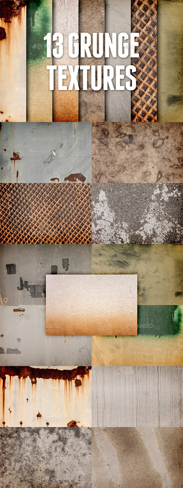 Grunge Textures Pack 1 - Industrial / Grunge Textures
