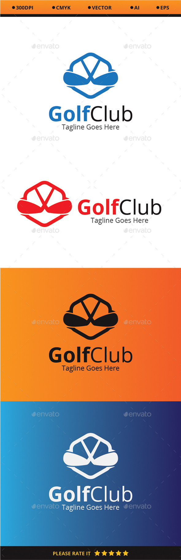 Golf Club - Logo Templates
