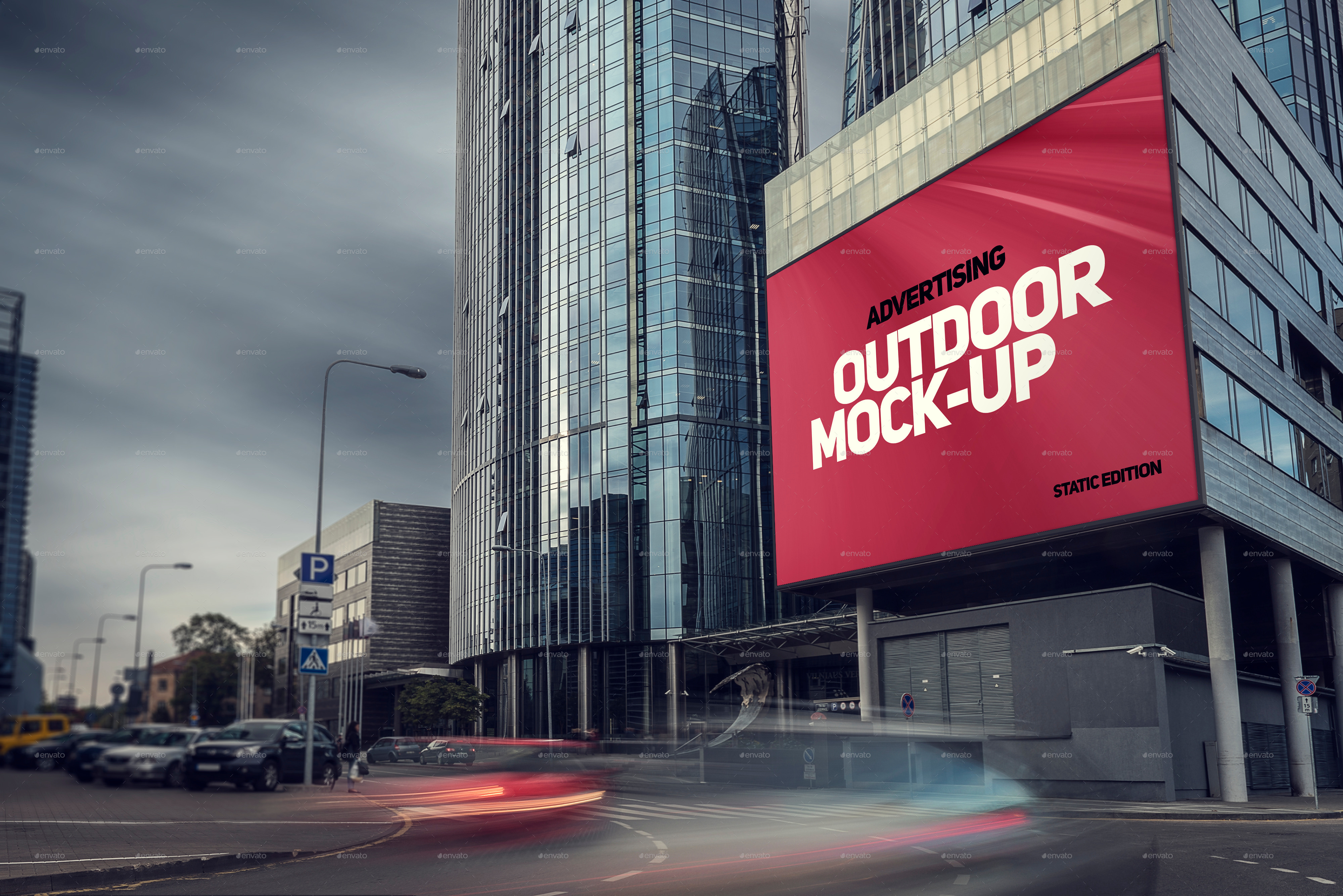 Animated Outdoor Advertising Mock-ups